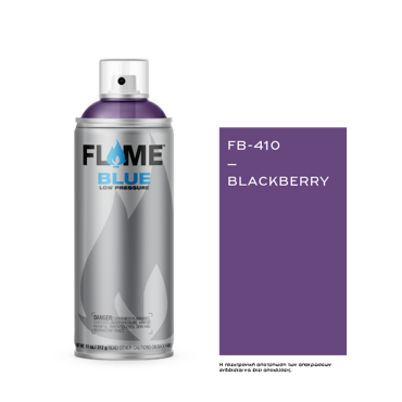 Spray Flame Blue 400ml, Blackberry